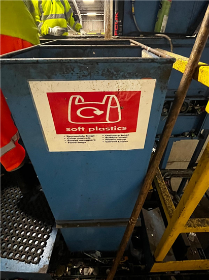 Soft plastcis bin