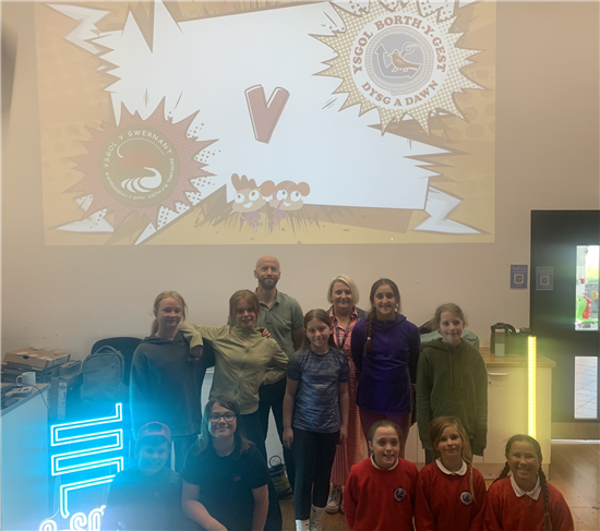 Ysgol y Gwernant - Cwis Siarter Iaith