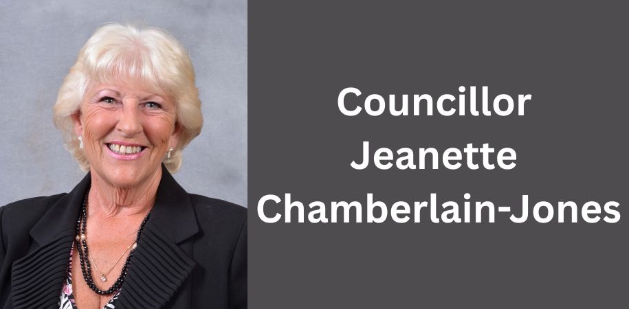 Cllr Jeanette Chamberlain-Jones - home page