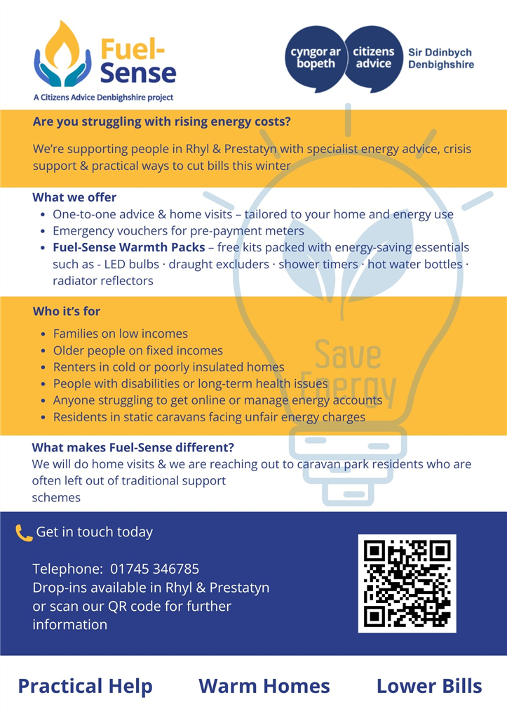 Fuel Sense poster - Citizen\'s Advice