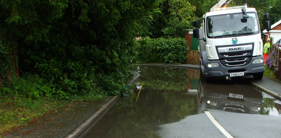 Oak Lane flooding