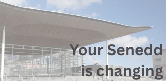 Your Senedd is changing