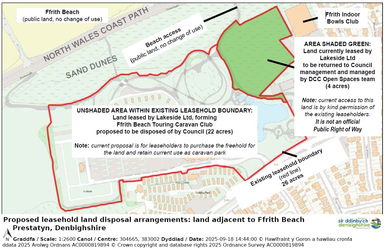 Ffrith land disposal